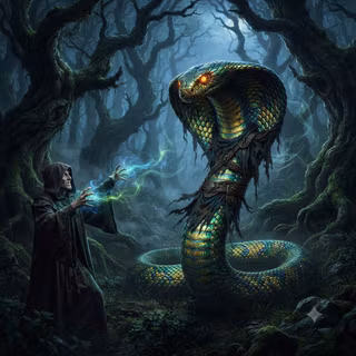 King Cobra Spell on Intruder