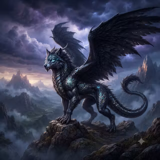 Black Wolf Dragon