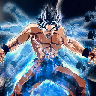 Goku  autonomous UItra instinct   sign  with 8 arms wallpaper  Dragon ball super 