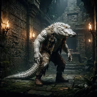Curse of the White Alligator God