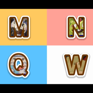 m n w q ABC Phonics Song 20