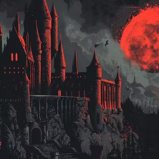 Gothic Castle Red