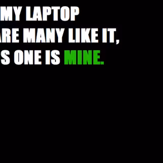 My Laptop