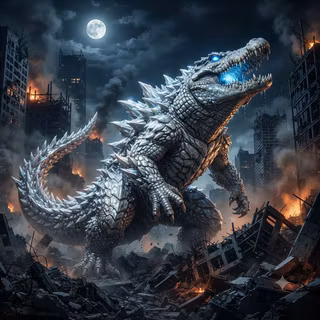 White Alligator Kaiju