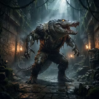 Curse of the Crocodile God
