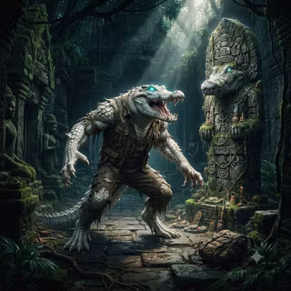 Curse of the White Crocodile God