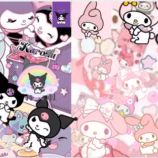 My melody x kuromi wallpaper