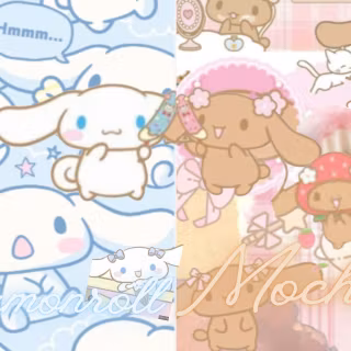 Cinnamonroll x Mocha wallpaper