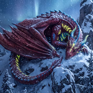 Celtic Dragon - Albion Mountains, Cassia County, Idaho