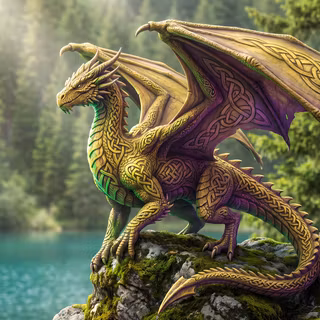 Celtic Dragon - Bear Lake State Park, Bear Lake County, Idaho