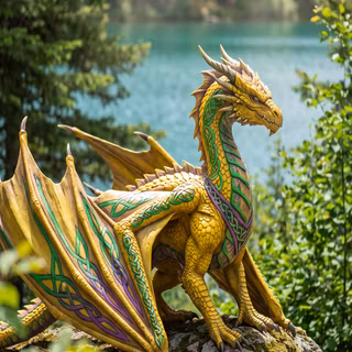 Celtic Dragon - Bear Lake State Park, Bear Lake County, Idaho