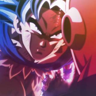 Goku  autonomous UItra instinct sign vs Jiren 4k HD wallpaper from the tournament of power final battle