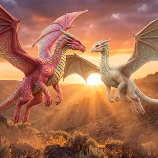 Celtic Dragons - Arco Hills, Idaho