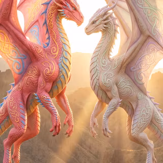 Celtic Dragons - Arco Hills, Idaho