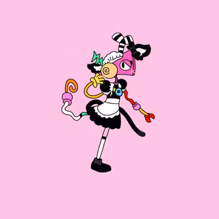 this is zooble in an actual dress