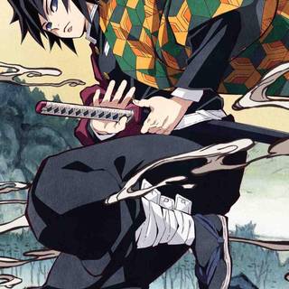 Giyu Tomioka the water Hashira from  Demon Slayer 