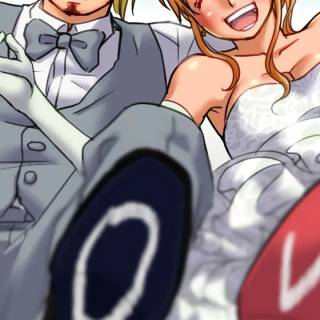 Sanjl and Nami one piece wallpaper