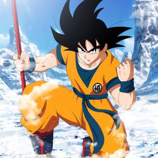 Goku base dragon ball super wallpaper