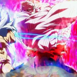this here is the Power of  autonomous UItra instinct mastered Jiren take this Jiren I will get you out., from the Goku mui vs 
