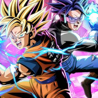 Goku and cac  wallpaper