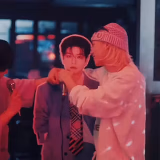 changbin, félix et seungmin this&that 