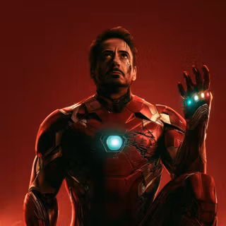 Iron Man Marvel Armored Icon