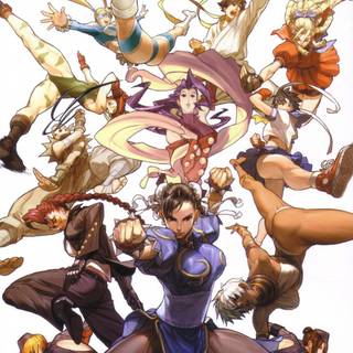 street Fighterall GirIs's  wallpaper