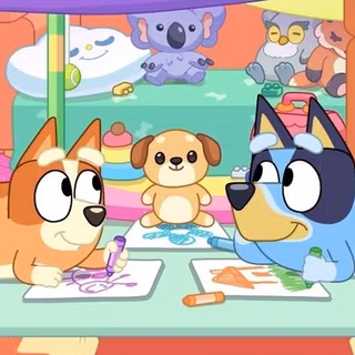 Bluey Banner from Pinterest 