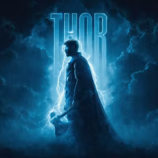 Thor Stormbreaker In Hand