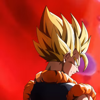 Gogeta super Saiyan from the movie wallpaper