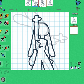 WIP of a animation I'm making my flipanim account is named "HARLEQUIN-TFC"
