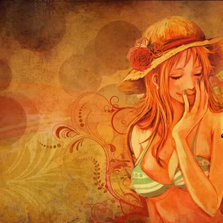Nami one piece Desktop wallpaper 
