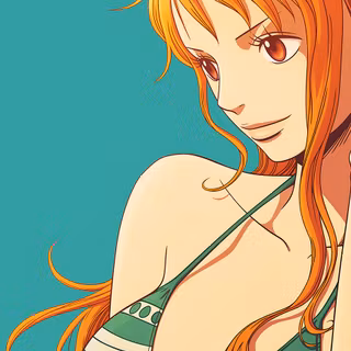 Nami one piece Desktop wallpaper 