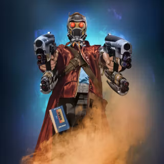 Star Lord Rocket And Blaster