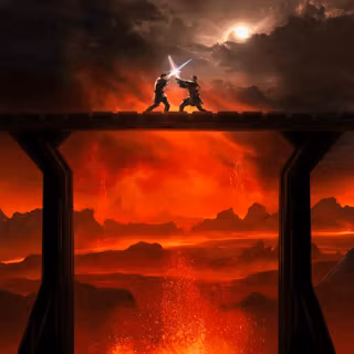 Mustafar Battle