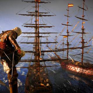 Assassin's Creed Black Flag 4K Wallpaper / CAPTAIN 