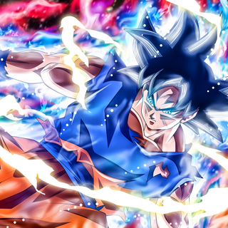Goku autonomous Uitra instinct sign desktop wallpaper dragon ball super