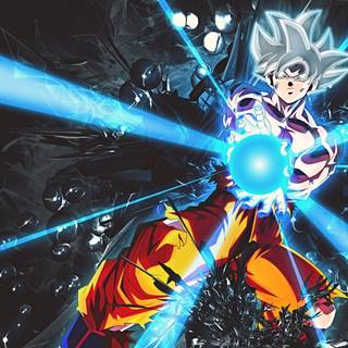 Goku autonomous Uitra instinct mastered wallpaper 