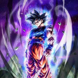 Goku autonomous Uitra instinct sign wallpaper from dbL 