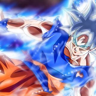 Goku autonomous Uitra instinct sign desktop wallpaper dragon ball super
