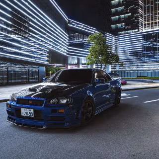 Nissan Skyline Drift Car