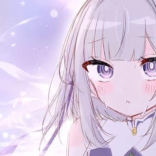 Emilia Cute Re:Zero HD Wallpaper