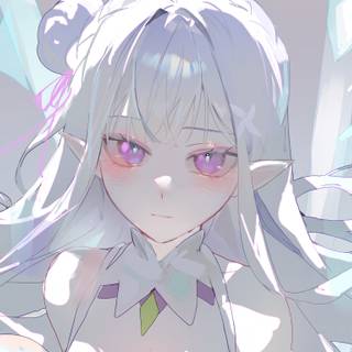 Emilia So Cute Re:Zero HD Wallpaper