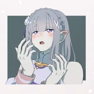 Emilia Cry Re:Zero HD Wallpaper