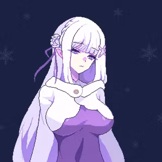 Emilia Lonely Re:Zero HD Wallpaper