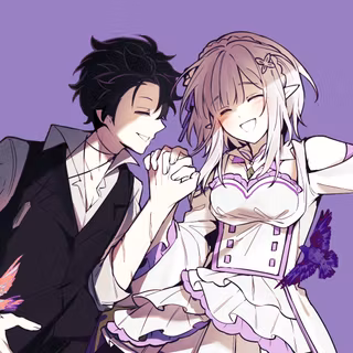 Emilia Dance Subaru Re:Zero HD Wallpaper
