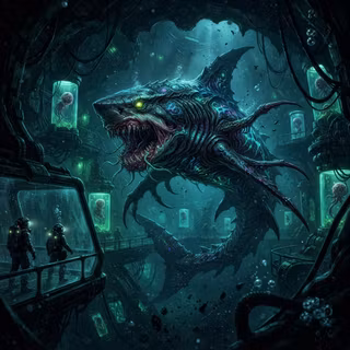 Alien Great White Shark