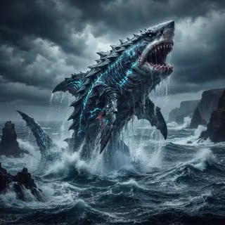 Great White Shark Kaiju
