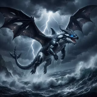 Orca Whale Dragon
