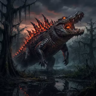Demonic Alligator